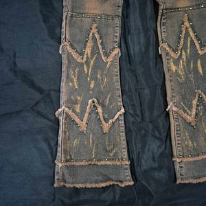 Low Waist Y2K Denim Vintage /Retro Bootcut