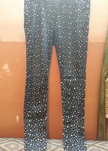 A Cotton blend Low waist Slim Faded Jeans