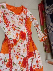 Floral Print Maxi Dress