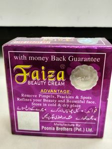 Faisa Cream For Pimpal