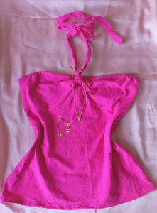 Pink Halter Top