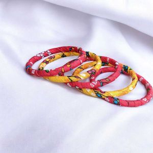 handmade fabrics bangles.