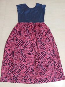 Navy Blue And Pink XXL Fork