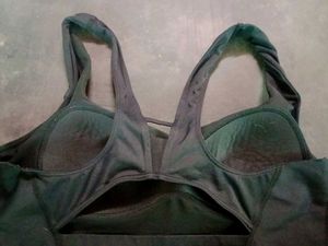 Black Sports Bra &amp; Thong Set