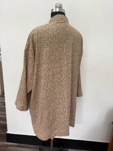 Patterned Shirt Dress