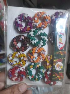 Colorful Hair Tie Set of 6 pack