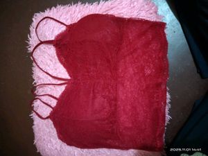 Red Lace Bralette
