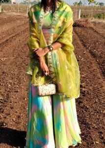Green Colour Choli