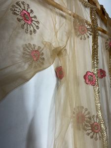 Golden  Embellished Cape (Women’s)