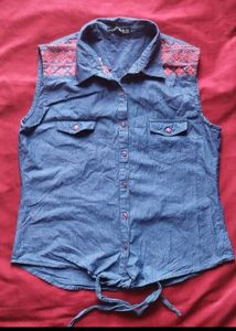Denim Top For Women
