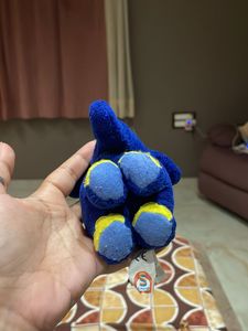 Cute Blue Elephant Keychain