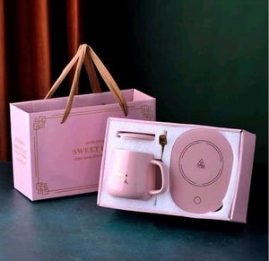 Blush Aura Self-Heating Mug Set