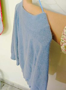 Light Blue Knit Sweater