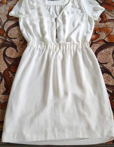 Zara White Mini Dress