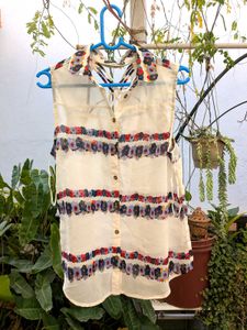 Floral Sleeveless Top