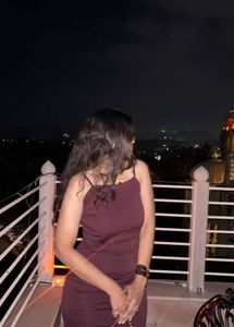 Elegant Burgundy Slip Dress