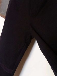 Black Shimmering Pant