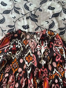 Boho Print Mini Dress