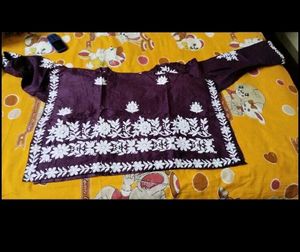 New Chikankari Kurta Set