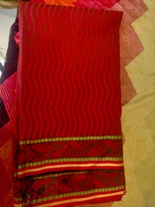 Very Rich Cotton With Embroidery Saree