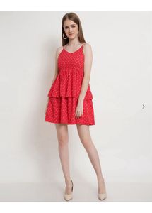 Polka Dot Skater Dress
