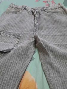 Striped New Jeans