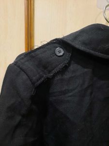 Stylish Navy Black Coat