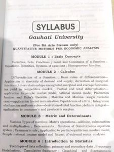 Economics Analysis Book