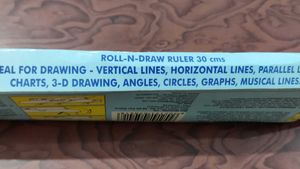 Omega Roll N Draw Ruler