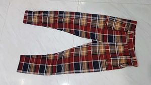 Checked Pants