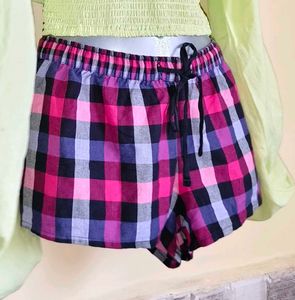 Size S/ M🎁Buy 2 Get 1 Free 🎁 Plaid Lounge Shorts