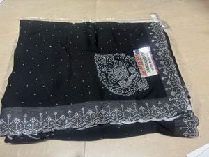 Elegant Black Saree