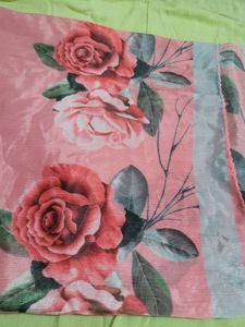 Floral chiffon dupatta