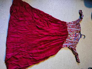 Never Used Maroon A Line Kurti