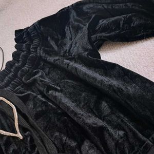 Y2k Juicy Couture Inspired Velour Crop Top