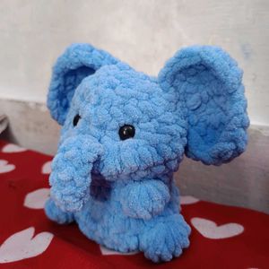 Crochet Mini Elephant Toy 🐘