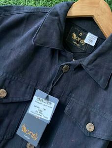 Fillonsy Black Corduroy Jacket - Size M