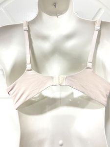 Beige White Bra Victorias secret