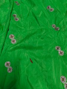 Pure Silver Pattu Old Saree