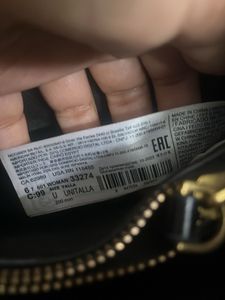 Black Leather Bucket Bag