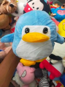 Blue Penguin Plush Toy