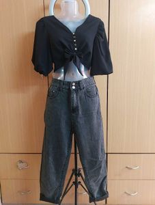 High-waisted Jean