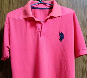 Collar Half sleeve T-shirt