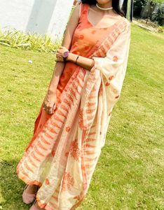 Pretty Coral Suit 🧡