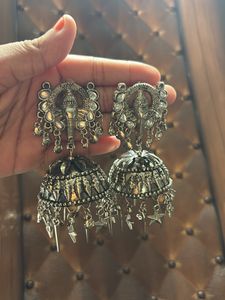 Oxidised Earrings