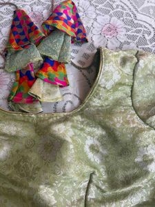 Green Lehenga Choli Set