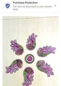 Acrylic Rangoli Sets