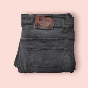 Gray Slim Fit Jeans