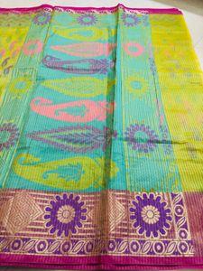 Printed kota Saree