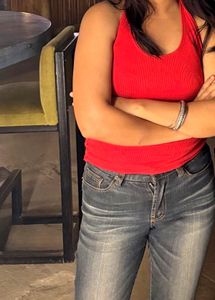Red Halter Top